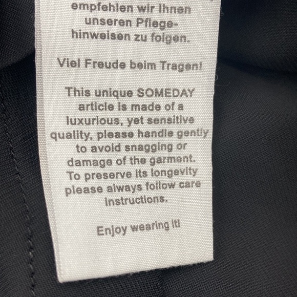 Someday Zinala Short Sleeve Shirt Large Grommet Snap Top Black - Picture 7 of 9